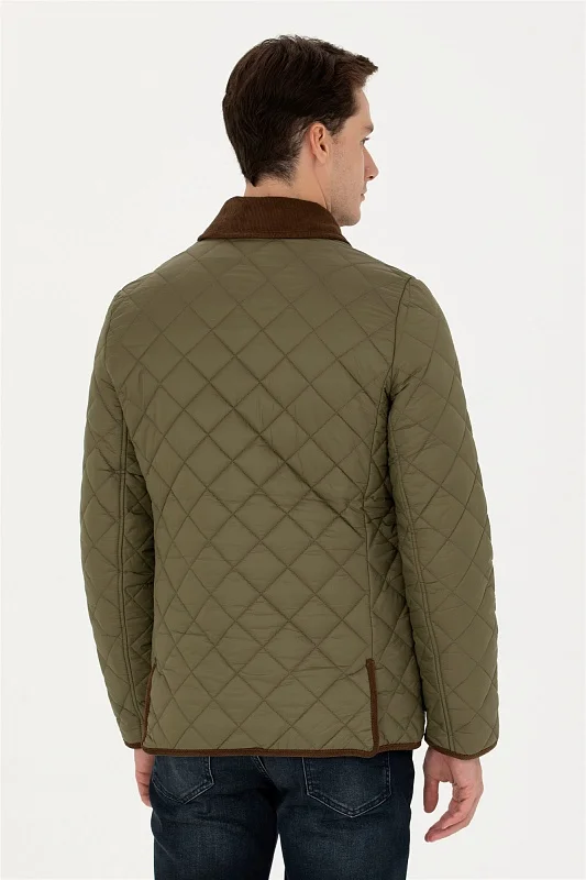 Куртка стеганая с отложным воротником - G081SZ0MS0NUCK23K Куртка муж. (VR027, 48)