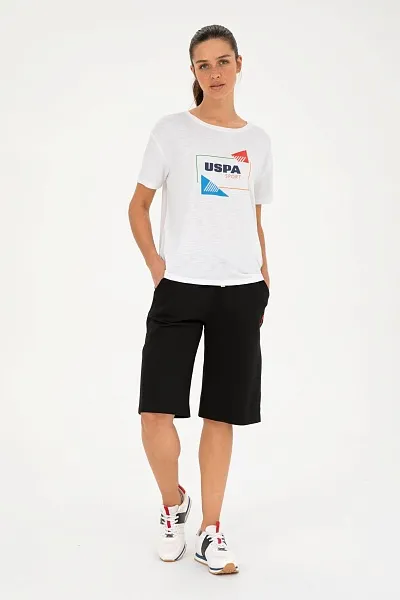 Футболка из модала с принтом - G082SZ0110POST_S Футболка жен. (VR013, XS)