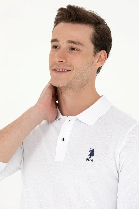 Поло с длинным рукавом из хлопка - G081SZ0820TP03SK023 Толстовка муж. (VR013, 3XL)