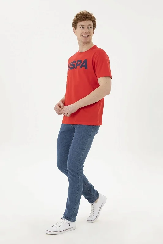Футболка из хлопка с надписью - G081SZ0110GEARTIY024 Футболка муж. (VR030, S)