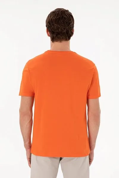 Футболка из хлопка с надписью - G081SZ0110GEARTIY025 Футболка муж. (VR039, 2XL)
