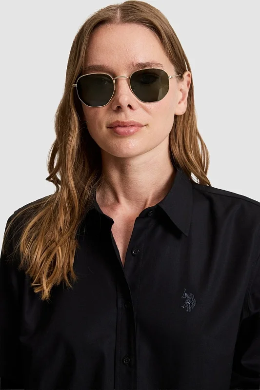 Рубашка из хлопка - G082SZ0040CRISTA026Y Сорочка жен. (VR046, 34)