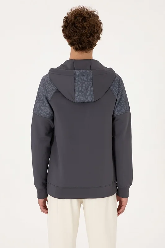 Толстовка на молнии с капюшоном - G081SZ0820S_GENHAS Толстовка муж. (VR006, XS)
