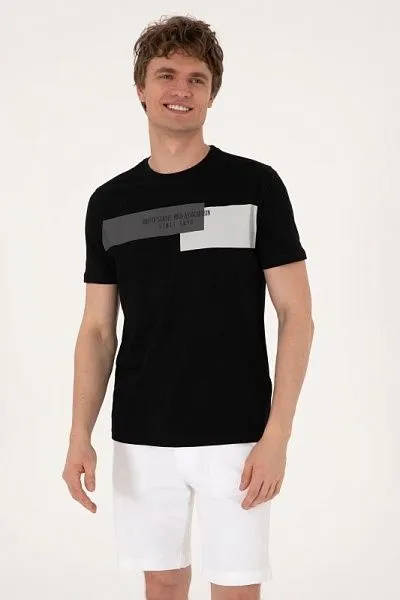 Футболка из хлопка с принтом - G081SZ0110SENKA Футболка муж. (VR046, 5XL)