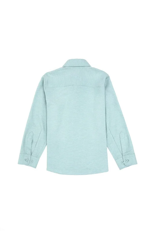Рубашка хлопковая для мальчиков - G083SZ0040E_METOKIDS25K Сорочка муж. детс. (VR152, 4_5)