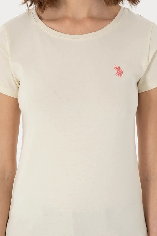 Футболка из хлопка с логотипом - G082SZ0110TO25 Футболка жен. (VR071, S)
