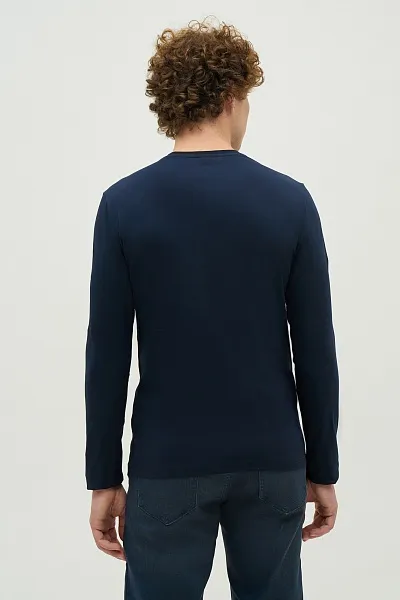Лонгслив из хлопка - G081SZ0820BISITSK024_R Толстовка муж. (VR033, S)