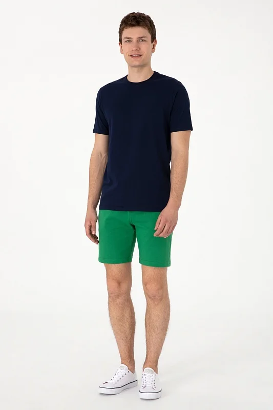 Шорты спортивные из хлопка - G081SZ0OS0PARMEIY025 Брюки спорт. муж. (VR054, L)