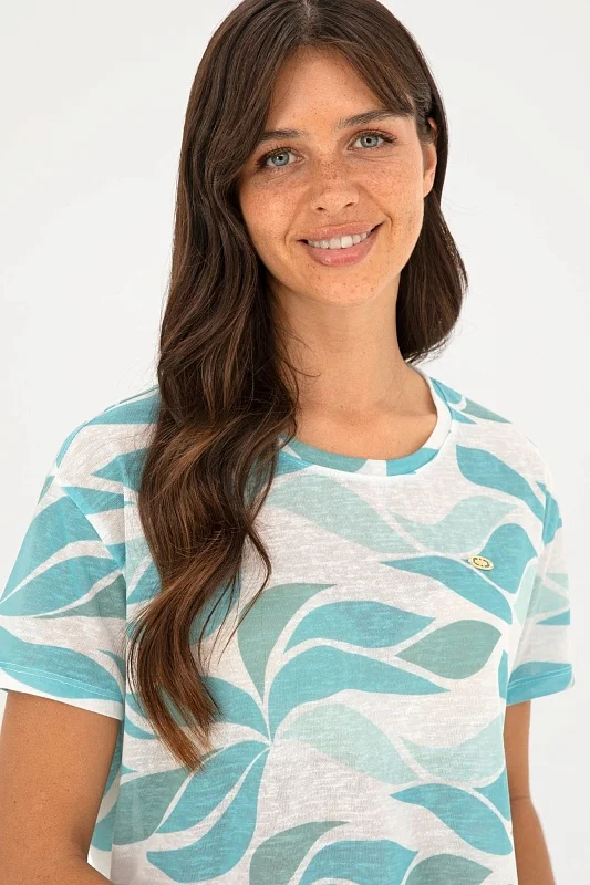 Футболка с принтом - G082SZ0110PARIM Футболка жен. (VR090, XS)