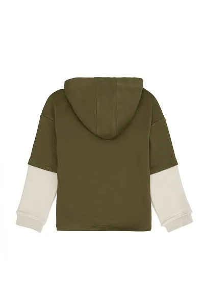 Худи с принтом для мальчиков - G083SZ0820RC-MUKAKIDS Толстовка муж. детс. (VR027, 8_9)