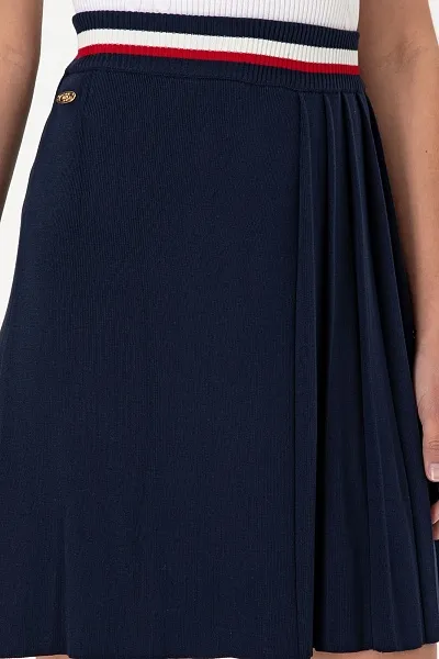 Юбка мини трикотажная в складку - G082SZ0TL0BRENDA_ETK Юбка жен. (VR033, XS)