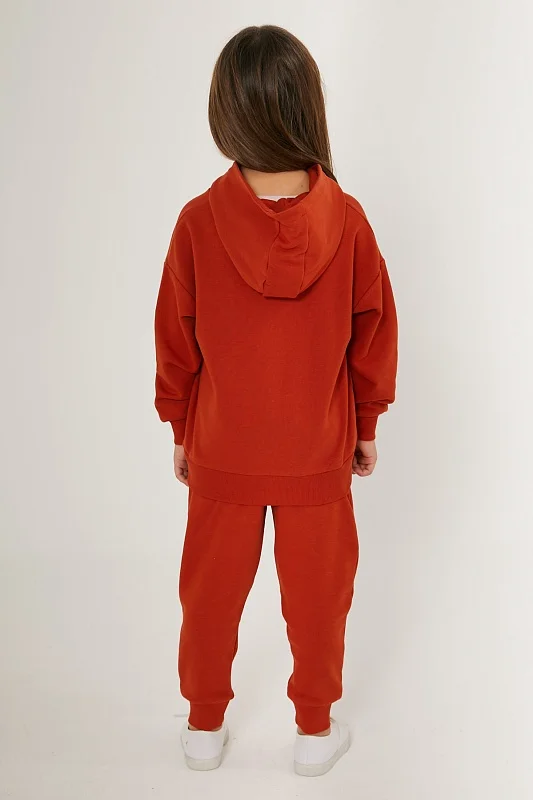 Спортивный костюм худи и брюки для девочек - G084SZ0HF0US1662 Костюм дом. жен. детс. (VR031, 5-6)
