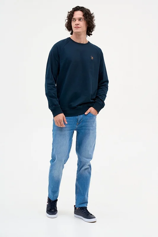 Свитшот однотонный - G081SZ0820GRARDOIY023-R Толстовка муж. (VR100, M)