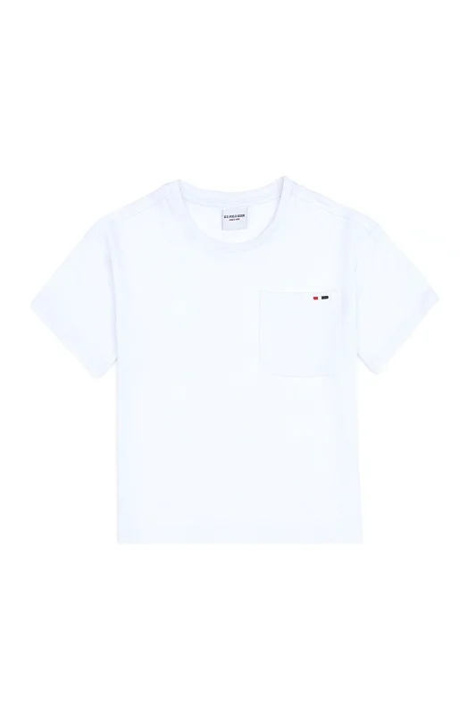 Футболка с нагрудным карманом для мальчиков - G083SZ0110E_TONRESK25 Футболка муж. детс. (VR013, 10_11)