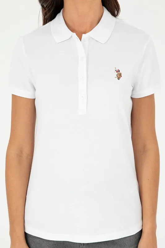 Футболка-поло из хлопка - G082SZ0110TP0124-CLR Футболка жен. (VR013, XL)