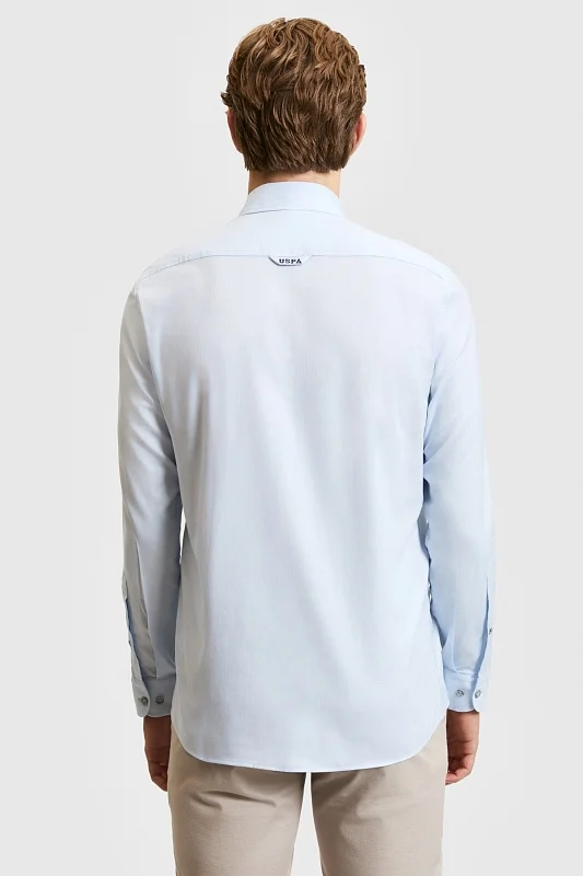 Рубашка из хлопка - G081SZ0040CEDCOLOR026Y Сорочка муж. (VR003, S)
