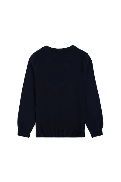 Джемпер из хлопка в полоску для мальчиков - G083SZ0TK0KARMKIDS Кофта муж. детс. (VR033, 6_7)