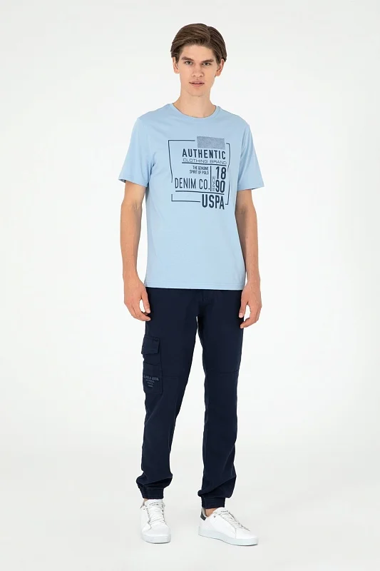 Брюки джоггеры с добавлением льна - G081SZ0780JOGGER24Y Брюки муж. (VR033, 38, 32)