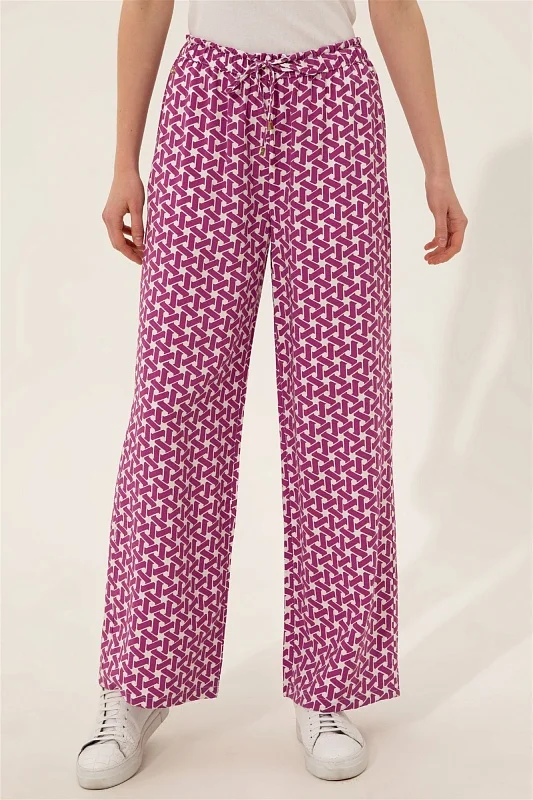 Брюки на кулиске широкие - G082SZ0780DORSI Брюки жен. (VR037, 42)