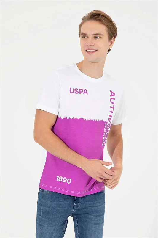 Футболка из хлопка с надписью - G081SZ0110FOSIL Футболка муж. (VR037, M)