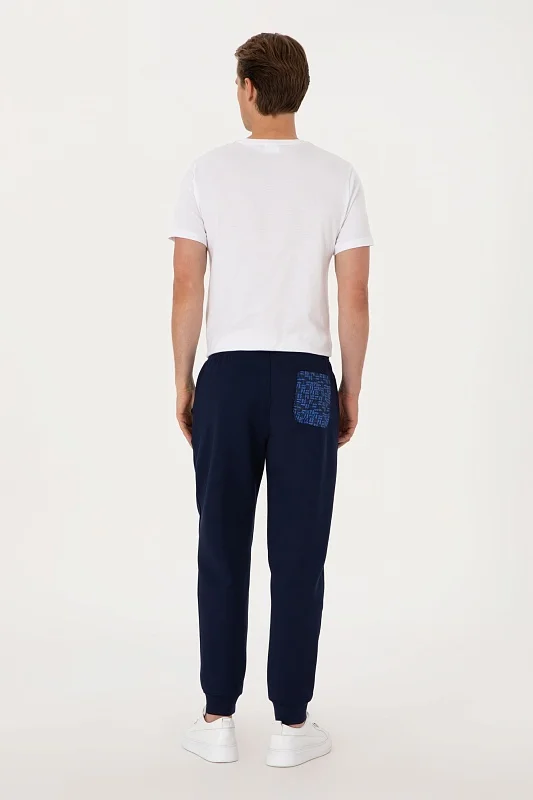 Спортивные брюки на манжетах - G081SZ0OP0S_HANKAS Брюки спорт. муж. (VR033, 2XS)