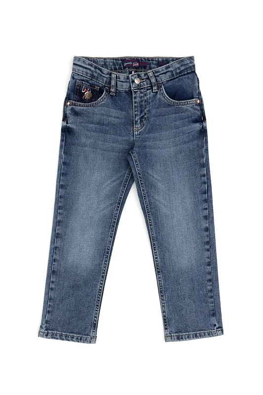 Джинсы зауженные для мальчиков - G083SZ0800JEREMYKIDS Джинсы муж. детс. (DN0022, 4_5)