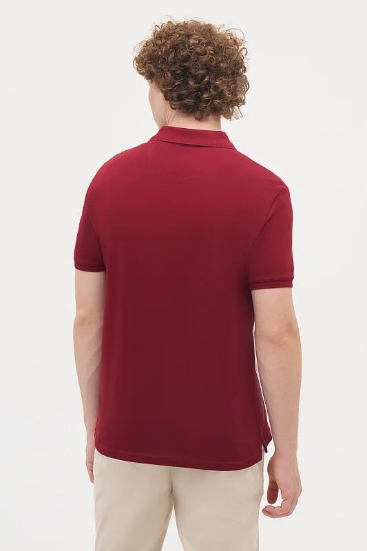 Футболка-поло из хлопка - G081SZ0110TP04SK21-R Футболка муж. (VR014, XS)