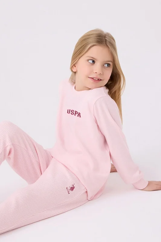 Пижама с длинным рукавом для девочек - G084SZ0HF0US1987 Костюм дом. жен. детс. (VR078, 10_11)