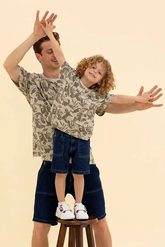 Футболка из хлопка с принтом - G083SZ0110ALTAMURAKIDS Футболка муж. детс. (VR049, 3_4)