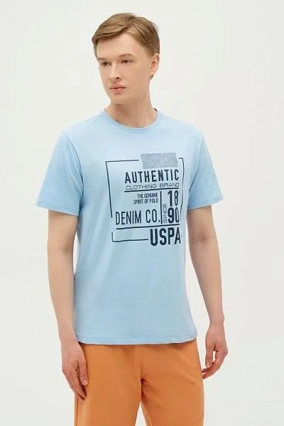 Футболка из хлопка с принтом - G081GL0110GOLA Футболка муж. (VR003, 2XL)