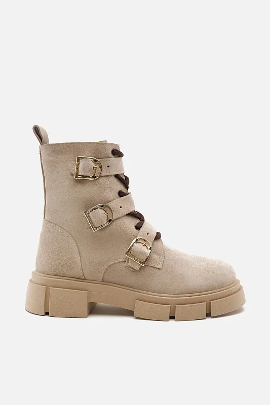 Ботинки из экозамши - S082SZ0330K23AVOLA Обувь жен. (VR011, 40)