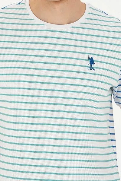 Футболка из хлопка в полоску - G081SZ0110GROS Футболка муж. (VR090, XS)
