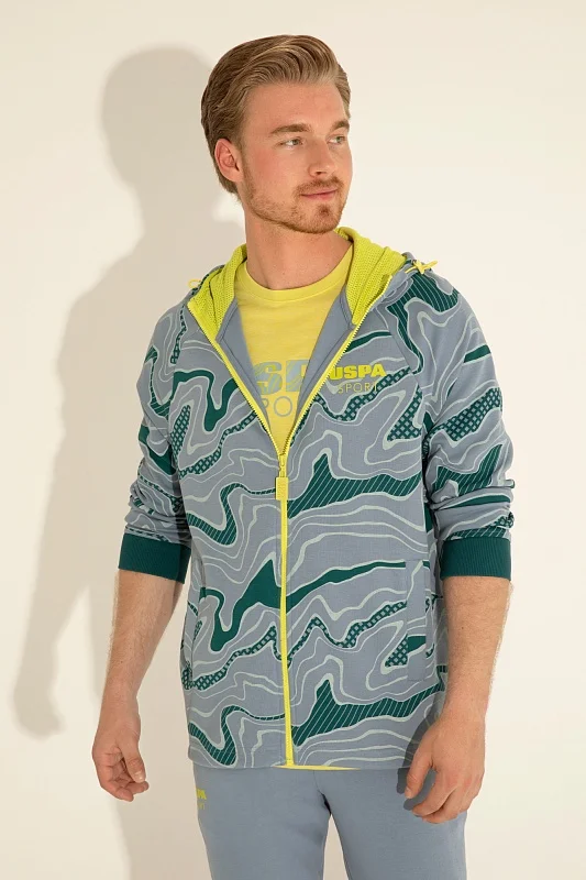 Толстовка на молнии с капюшоном - G081SZ0820RC_OSET Толстовка муж. (VR028, XS)