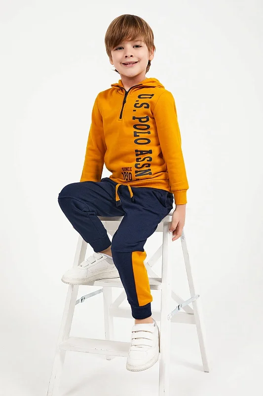 Худи и спортивные брюки для мальчиков - G083SZ0HF0US1176-4 Костюм дом. муж. детс. (VR864, 7-8)