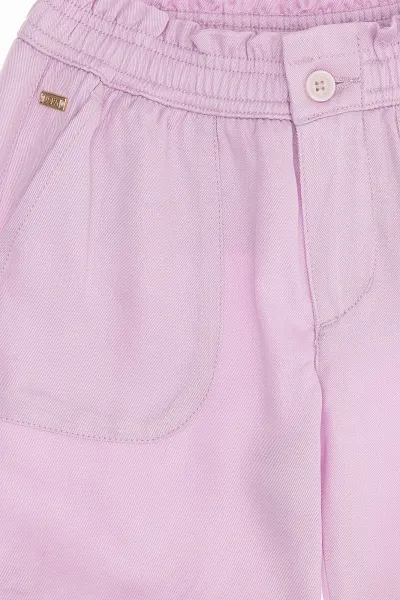 Шорты джинсовые на резинке для девочек - G084SZ0310AVAKIDS Бермуды жен. детс. (VR211, 4_5)