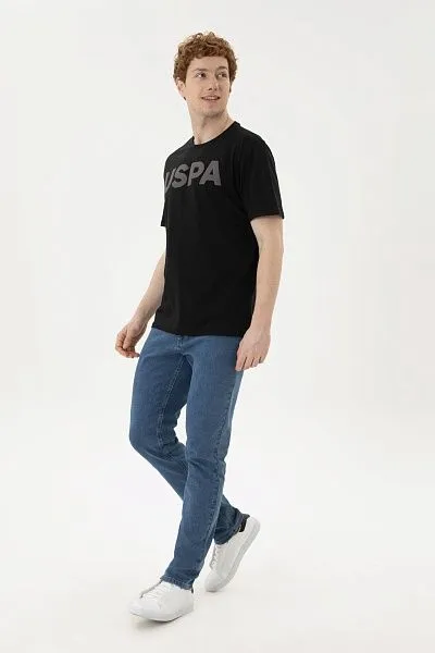 Футболка из хлопка с надписью - G081SZ0110GEARTIY024 Футболка муж. (VR046, 4XL)