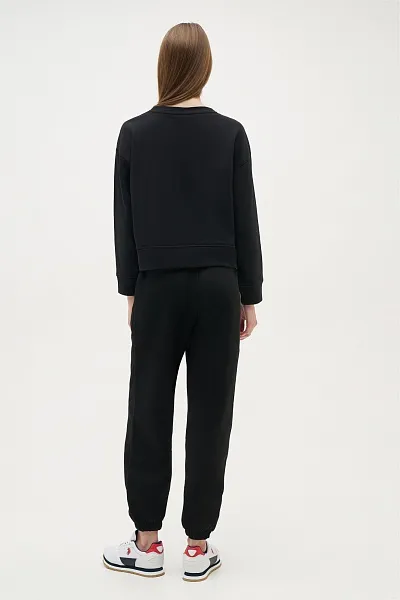 Свитшот с хлопком укороченный - G082SZ0820R_FELTA_SK024 Толстовка жен. (VR046, L)