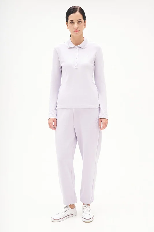 Поло с длинным рукавом из хлопка - G082SZ0820ART_TPG_SK025 Толстовка жен. (VR245, XS)