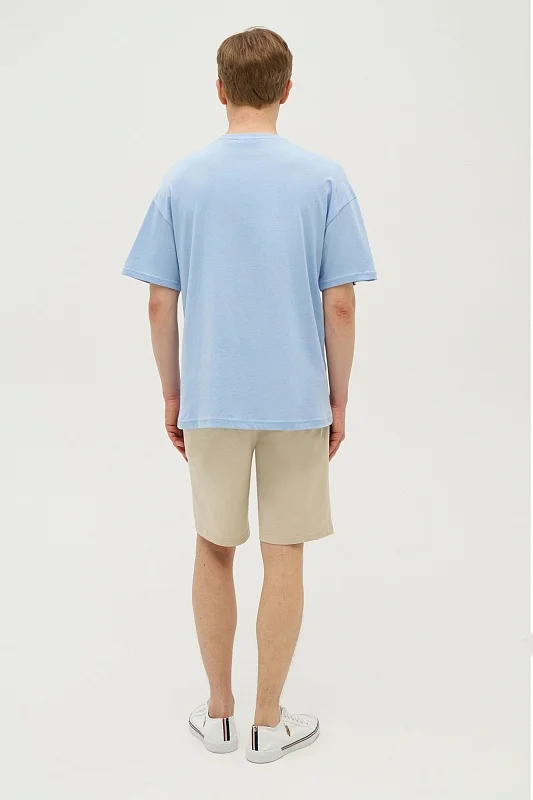 Футболка из хлопка с логотипом - G081SZ0110GESDA-R Футболка муж. (VR036, L)