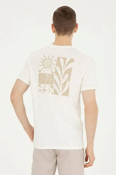 Футболка из хлопка с контрастной окантовкой - G081SZ0110HAZBA Футболка муж. (VR019, XL)