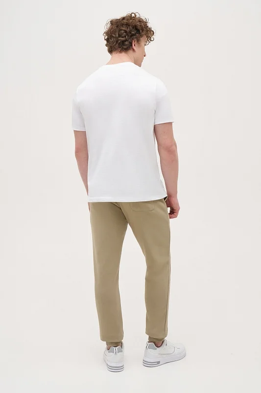 Спортивные брюки на манжетах - G081SZ0OP0ART_BAZAOP24K Брюки спорт. муж. (VR183, M)