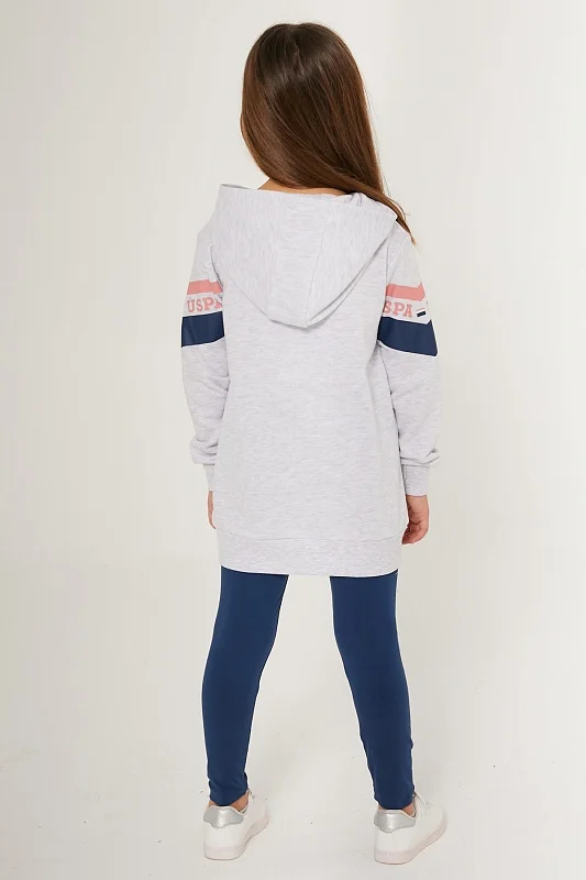 Спортивный костюм худи брюки для девочек - G084SZ0HF0US1617 Костюм дом. жен. детс. (VR086, 7-8)