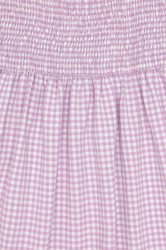 Сарафан в клетку для девочек - G084SZ0320GAV Платье жен. детс. (VR211, 4_5)