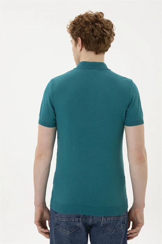 Футболка-поло трикотажная - G081SZ0TK0RAHAL-IY24 Кофта муж. (VR101, XS)