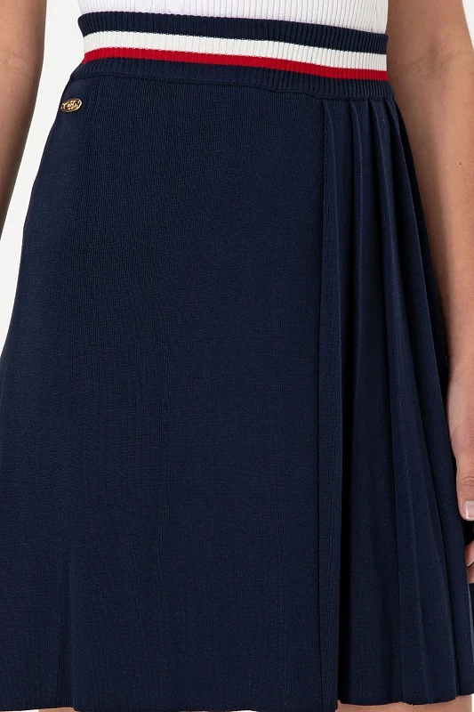 Юбка мини трикотажная в складку - G082SZ0TL0BRENDA_ETK Юбка жен. (VR033, XS)