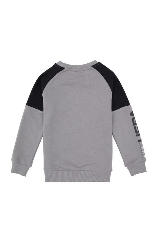 Свитшот и спортивные брюки хлопковые для мальчиков - G083SZ0HF0US2221 Костюм дом. муж. детс. (VR024, 9_10)