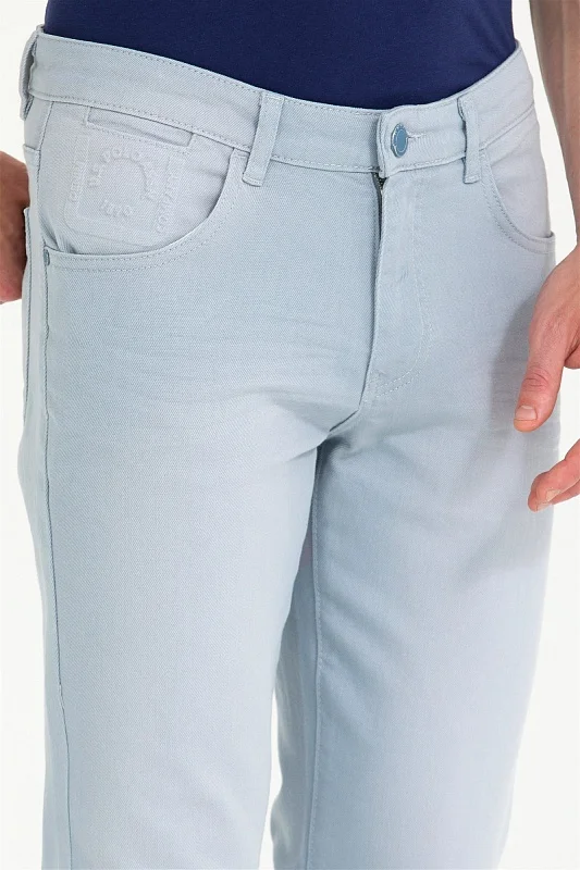 Джинсы зауженные - G081SZ0800IRIS23Y-BLUE Джинсы муж. (VR036, 33, 34)