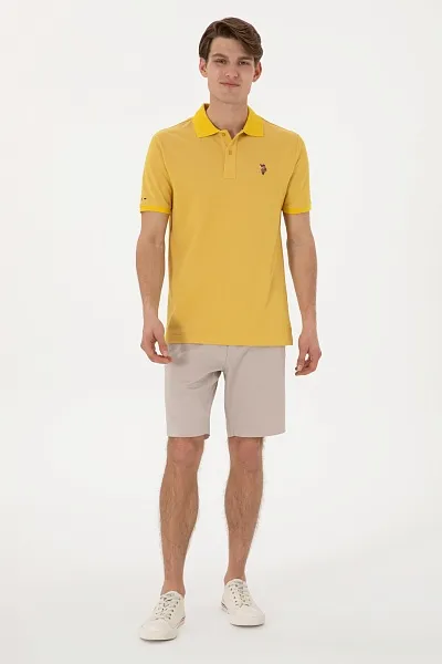 Футболка-поло из хлопка - G081SZ0110DOLFIY025 Футболка муж. (VR094, XS)