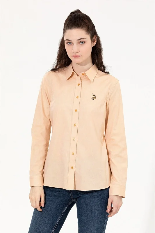 Рубашка из хлопка приталенная - G082SZ0040CRISCOLOR022K Сорочка жен. (VR043, 36)