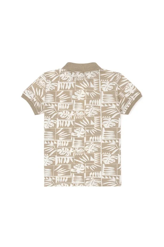 Футболка-поло из хлопка с принтом для мальчиков - G083SZ0110TANSIT Футболка муж. детс. (VR183, 4_5)